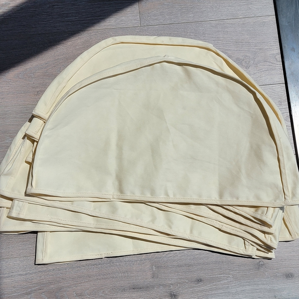 10pcs the container store natural cotton shoulder garment covers - Picture 6 of 8